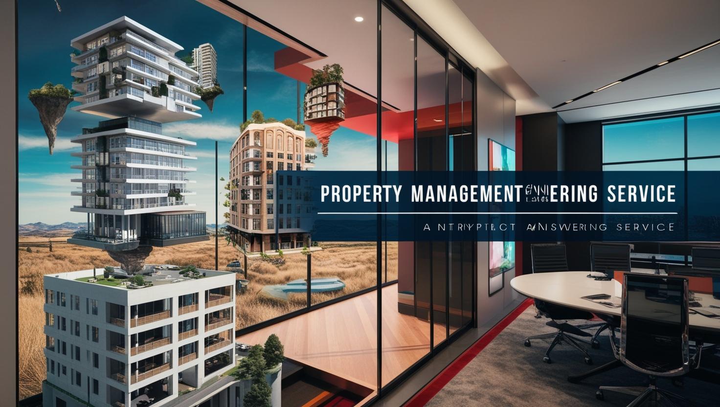 A professional call center representative helping a property manager